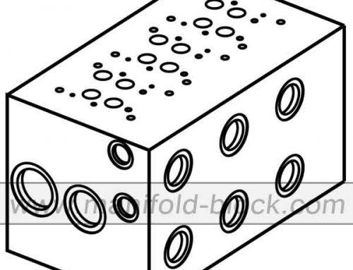 D07 Hydraulic Manifold Block, Extra Flow Valve Manifold BM16PX