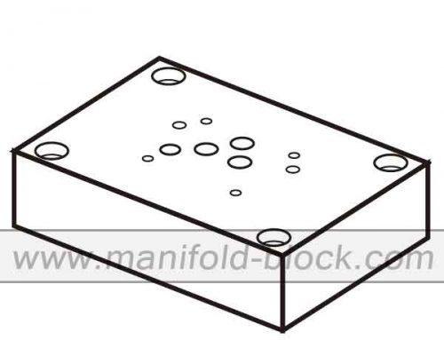 D05 Hydraulic Subplate, Bottom Ported SP10B