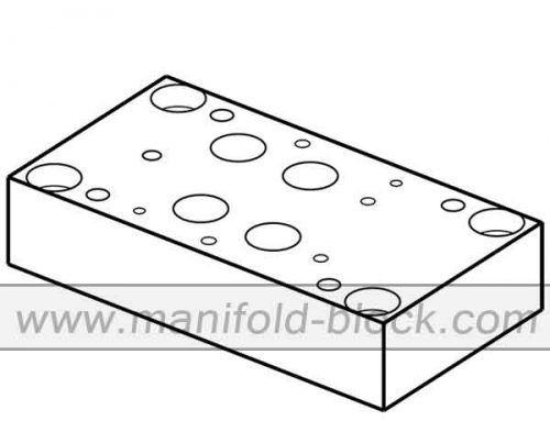 D07 Hydraulic Subplate, Bottom Ported SP16B