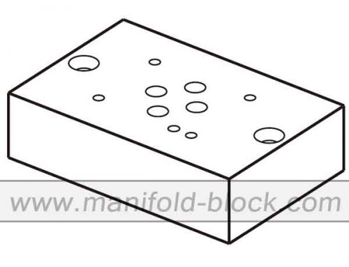D03 Hydraulic Subplate, Bottom Ported SP6B