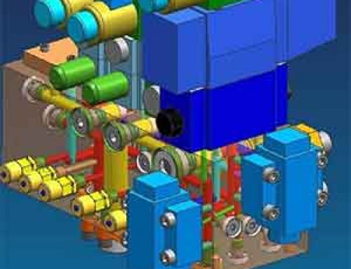 Hydraulic Valve Block Of Three-Dimensional Parametric Design
